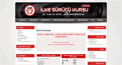 Desktop Screenshot of ilkesurucukursu.com